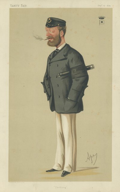 Count Edward Batthyany by Carlo Pellegrini